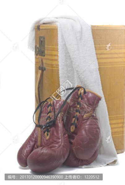 拳擊手套毛巾