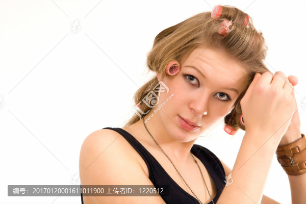 女人在家