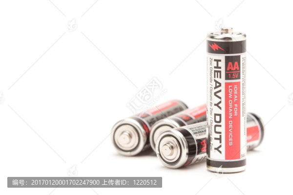 White上的電池堆