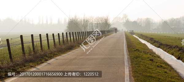 在winterday,polderroad