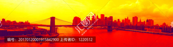 布魯克林大橋全景