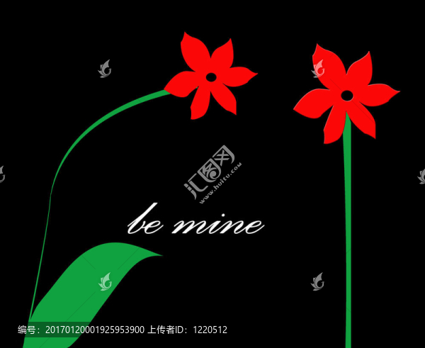 兩朵花；一個(gè)彎向鄰