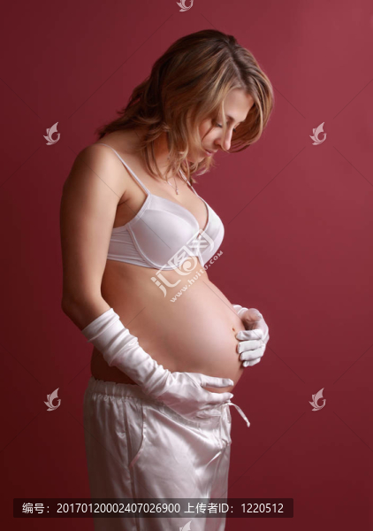 懷孕的女人