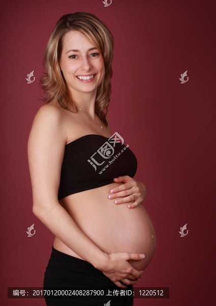 懷孕的女人