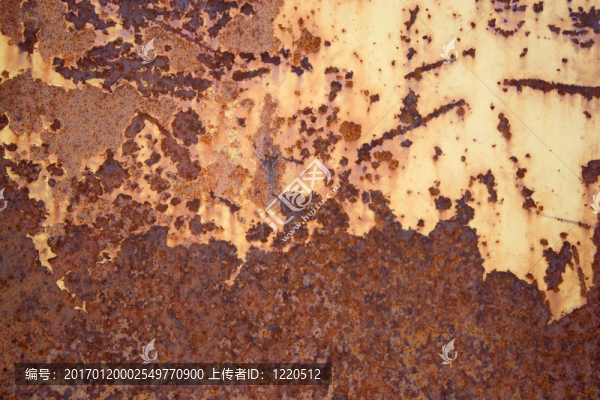 廢舊金屬表面