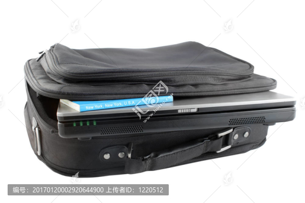 孤立的laptod和案例