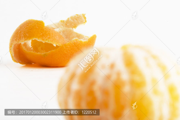 橙去皮