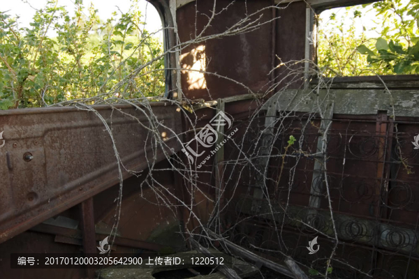 古董車生銹