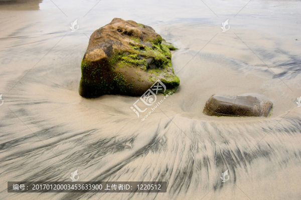 沙灘上的藝術品