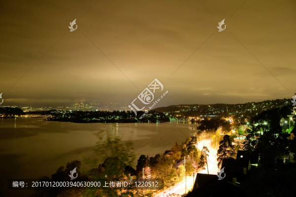 夜晚的城市