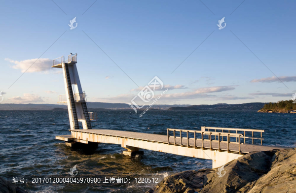 海洋潛水塔