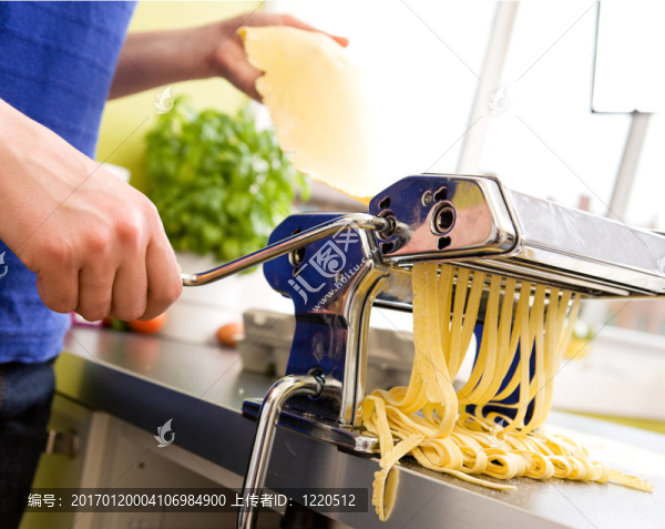 自制面食面條的細節(jié)