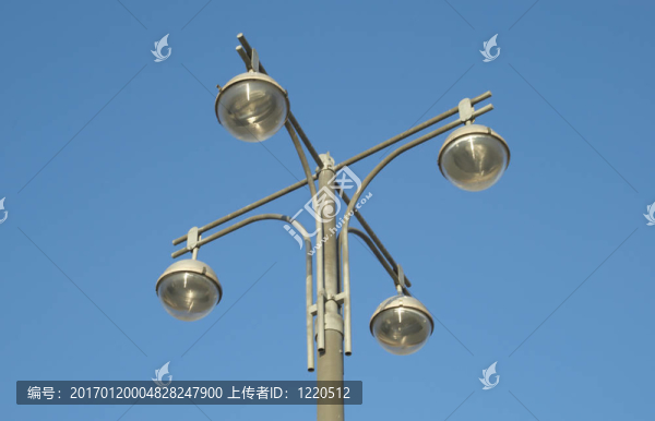 現(xiàn)代的燈柱