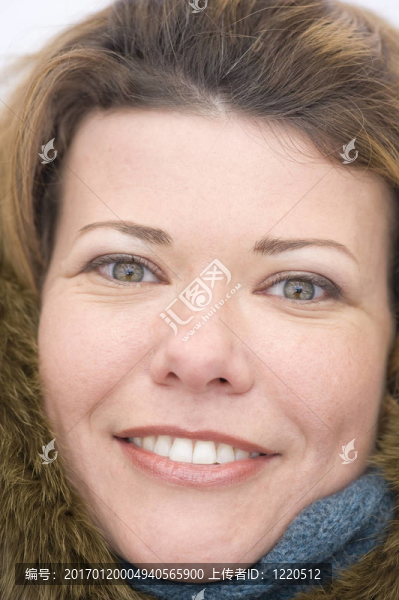 像幸福的女人