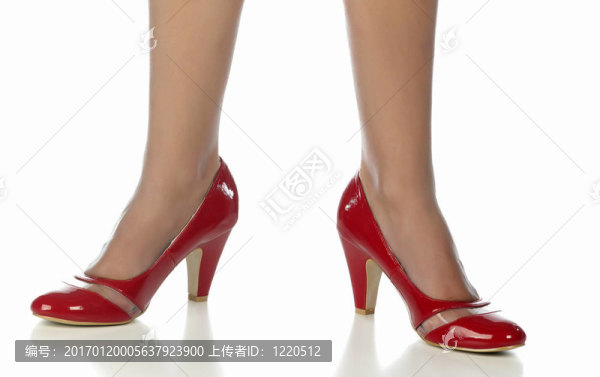 紅真美麗的腿