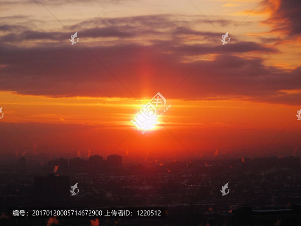 蒙特利爾的日落