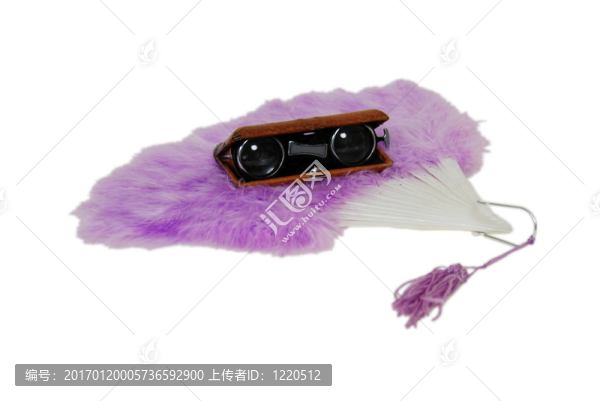 歌劇眼鏡與扇子