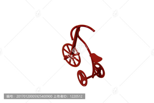 紅色的三輪車