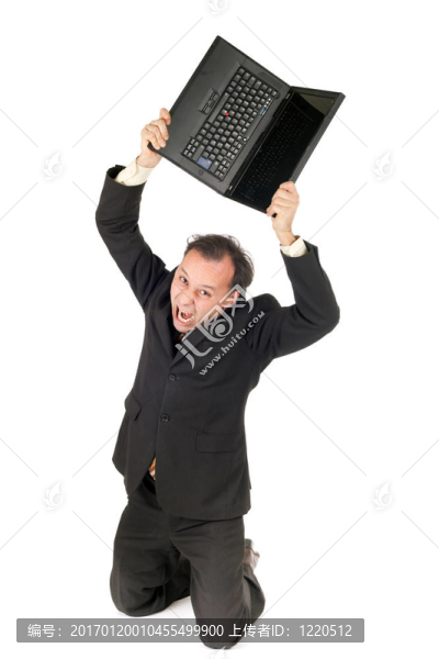 憤怒的商人
