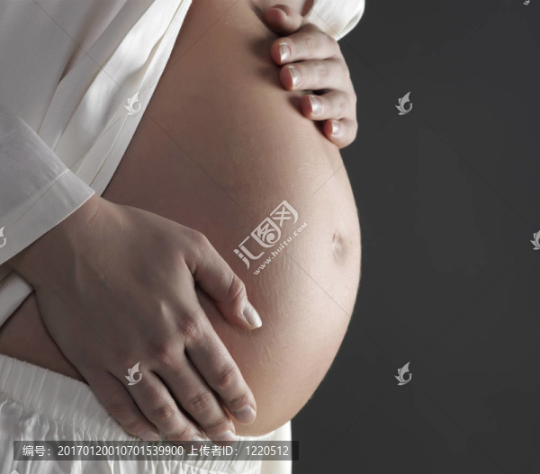 孕婦的肚子