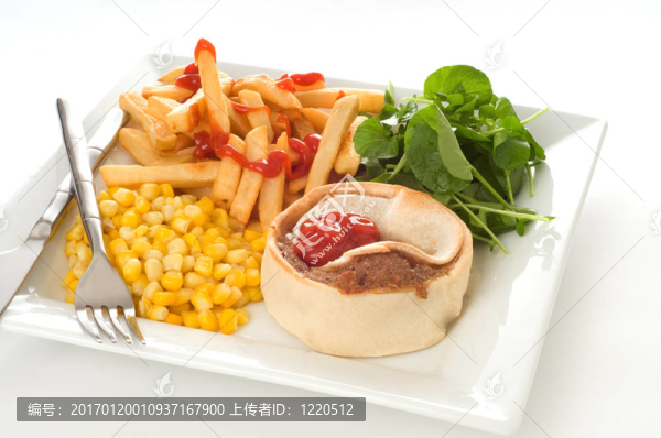 自制肉餡餅