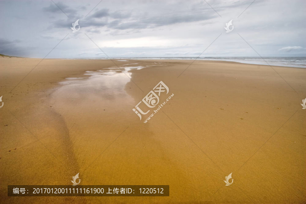 非常狂野的海洋海灘