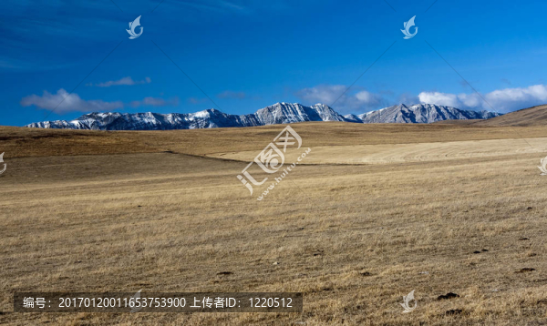 草原山地景觀。
