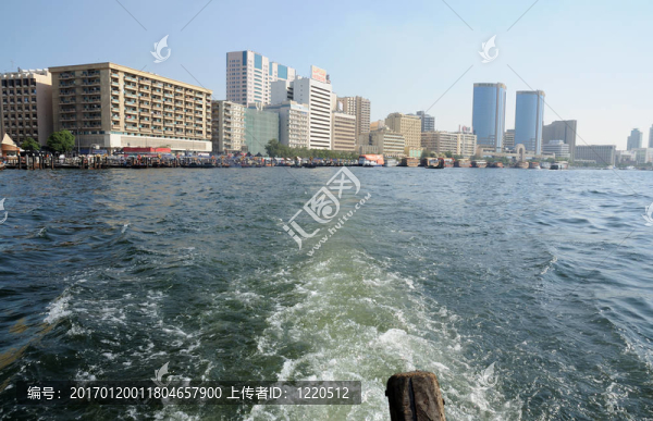 迪拜河建筑；阿拉伯聯(lián)合酋長國
