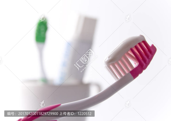toothbrushe和牙膏