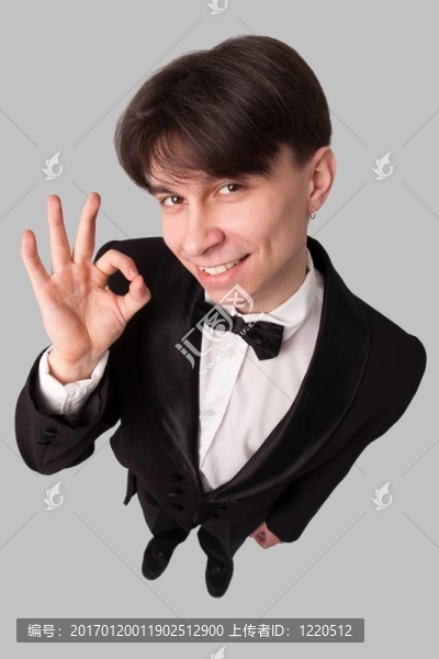 微笑的商人，好的