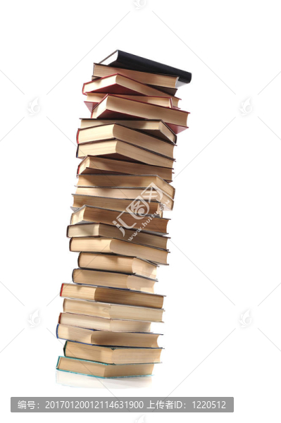 堆書
