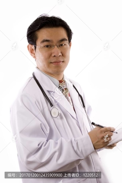 亞洲醫(yī)生的肖像