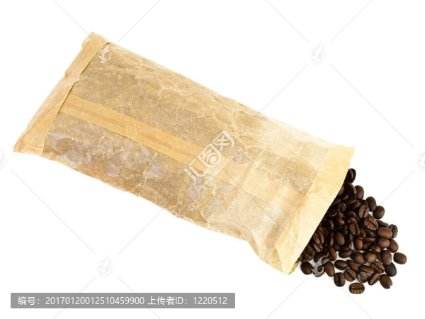 包裝中的咖啡豆