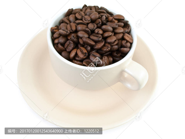 一杯咖啡豆