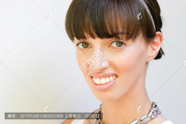 美女的微笑