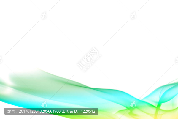 摘要彩色的煙霧