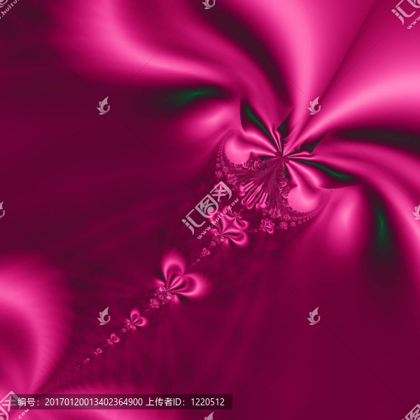 柔滑的；花的形狀