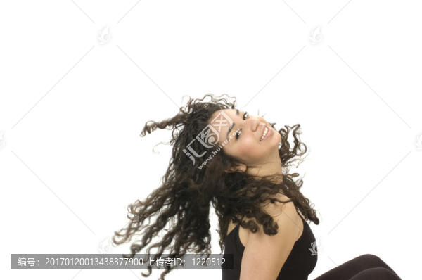 美麗的年輕的西班牙女人