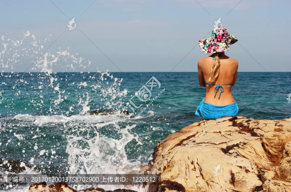 沙灘美女