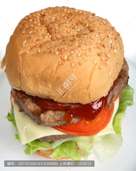 自制牛肉漢堡