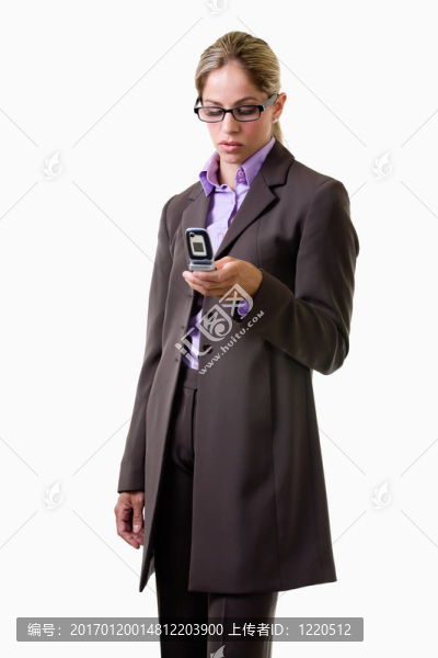 在眼鏡的女人