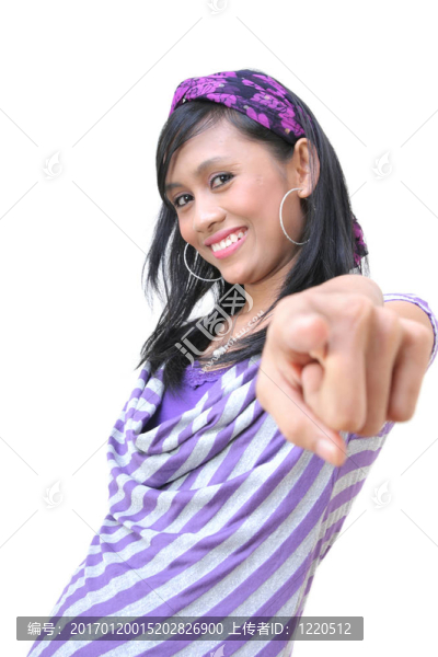 指著你的女孩
