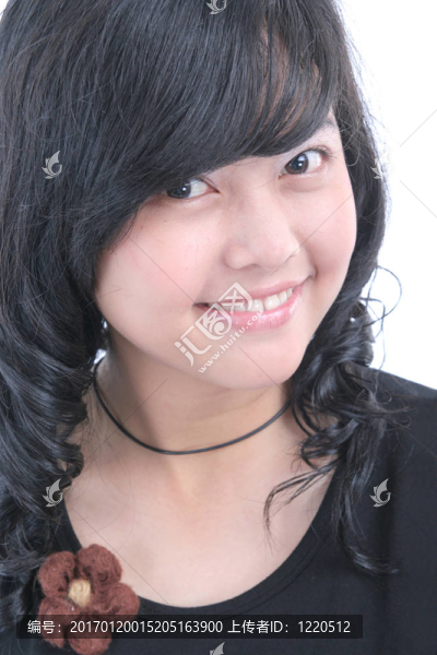 可愛的年輕女人