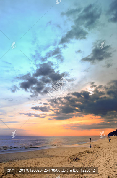 海灘日出