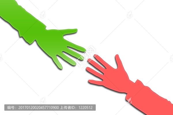 手