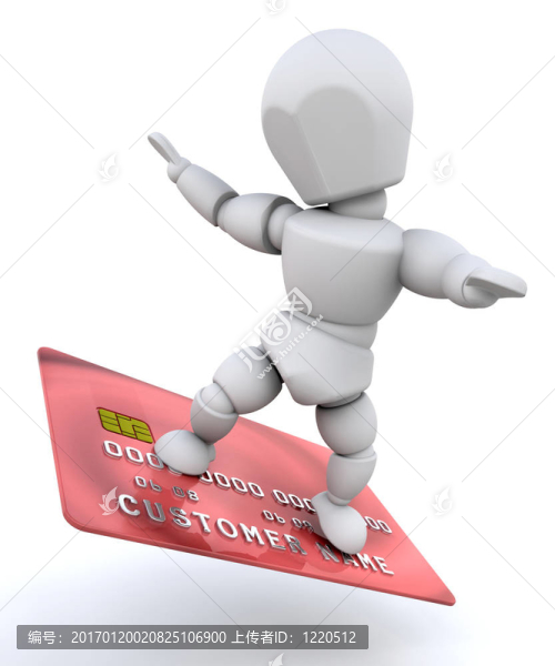 有信用卡的人