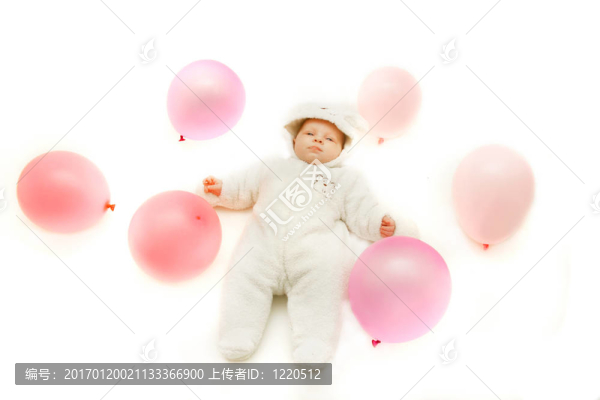 白色的嬰兒女孩-匯圖網(wǎng) www.fosd68.com 白色的嬰兒女孩