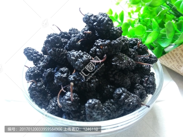 桑葚干大圖
