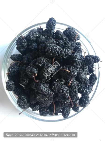 桑葚干大圖