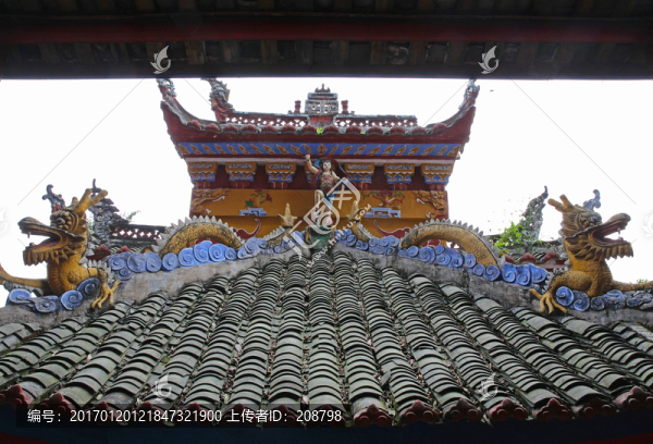 石寶寨古建